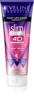 Eveline Cosmetics Slim Extreme Äärimmäisen Väkevöity Yöseerumi Lämmittävällä Vaikutuksella