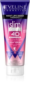 Eveline Cosmetics Slim Extreme Super Geconcentreerde Nacht Serum met Verwarmende Werking
