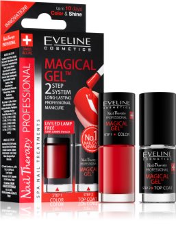 Eveline Cosmetics Nail Therapy Professional gel lak za nohte brez uporabe UV/LED lučke