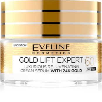 Eveline Cosmetics Gold Lift Expert Tages - und Nachtcreme 60+ mit Verjüngungs-Effekt