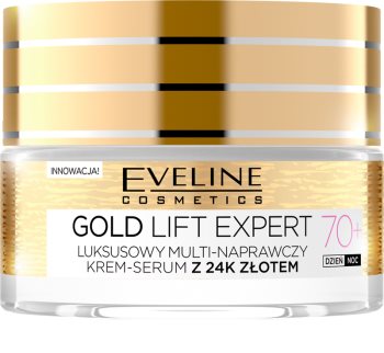Eveline Cosmetics Gold Lift Expert lift crema de fata pentru fermitate cu aur