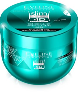 Eveline Cosmetics Slim Extreme Anti-Cellulite-Körpermaske mit kühlender Wirkung