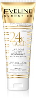 Eveline Cosmetics Slim Extreme 24k Gold modelující sérum na břicho, stehna a hýždě