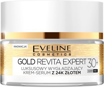 Eveline Cosmetics Gold Revita Expert zpevňující a vyhlazující krém se zlatem