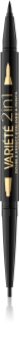 Eveline Cosmetics Variété Double Effect eyeliner feutre yeux 2 en 1