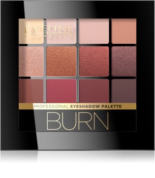 Eveline Cosmetics Burn paleta de sombras de ojos