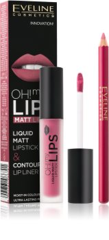 Eveline Cosmetics OH! my LIPS комплект за матиране