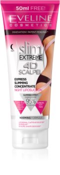Eveline Cosmetics Slim Extreme 4D Scalpel itin koncentruotas naktinis šildomojo poveikio serumas