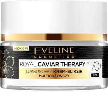 Eveline Cosmetics Royal Caviar Therapy zpevňující krém pro obnovu pružnosti zralé pleti 70+