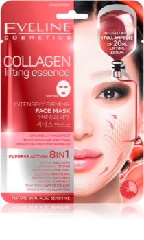 Eveline Cosmetics Sheet Mask Collagen masque liftant et fortifiant au collagène