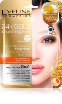 Eveline Cosmetics 24k Gold Nourishing Elixir лифтинг маска