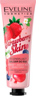 Eveline Cosmetics Strawberry Skin ухаживающий бальзам для рук с ароматом клубники