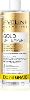 Eveline Cosmetics Gold Lift Expert почистваща мицеларна вода за зряла кожа