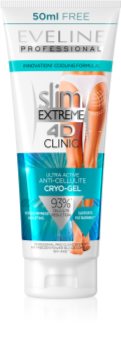 Eveline Cosmetics Slim Extreme 4D Clinic стягащ гел  с охлаждащ ефект