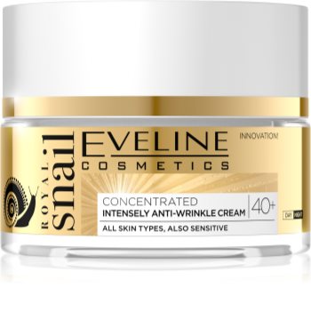 Eveline Cosmetics Royal Snail crème jour et nuit anti-rides 40+