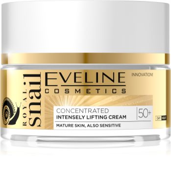 Eveline Cosmetics Royal Snail dnevna i noćna lifting krema 50+