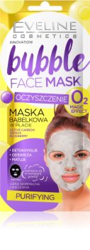 Eveline Cosmetics Bubble Mask textile Maske mit Reinigungseffekt