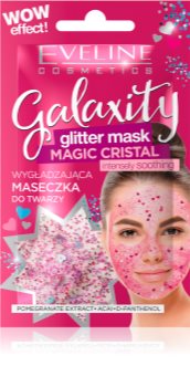 Eveline Cosmetics Galaxity Glitter Mask gel maska sa šljokicama