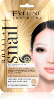 Eveline Cosmetics Royal Snail hidratantna maska za zaglađivanje s ekstraktom puža