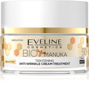 Eveline Cosmetics Bio Manuka Opstrammende og udglattende creme 50+