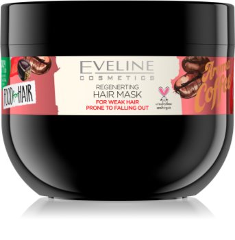 Eveline Cosmetics Food for Hair Aroma Coffee maschera per capelli nutriente