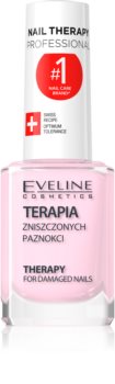 Eveline Cosmetics Nail Therapy Professional укрепляющий лак для слабых и поврежденных ногтей с кератином