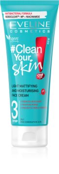 Eveline Cosmetics #Clean Your Skin hidratantna matirajuća krema