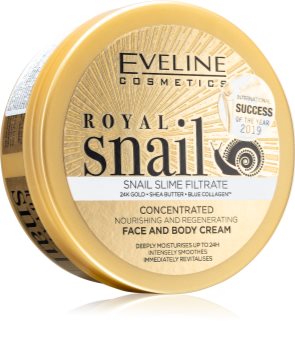 Eveline Cosmetics Royal Snail crème nourrissante intense visage et corps