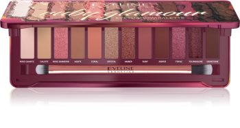 Eveline Cosmetics Ruby Glamour paletka očních stínů