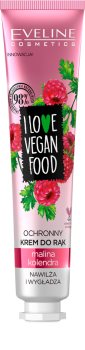 Eveline Cosmetics I Love Vegan Food Creme hidratante para mãos com aromas de framboesas