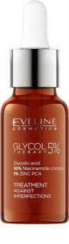 Eveline Cosmetics Glycol Therapy gyengéd bőrszérum  a bőr tökéletlenségei ellen