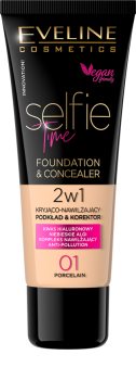 Eveline Cosmetics Selfie Time podkład i korektor 2 w 1