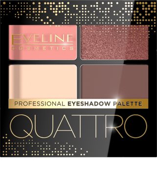 Eveline Cosmetics Quattro paleta cieni do powiek