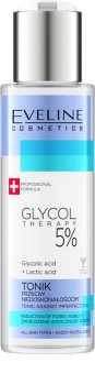 Eveline Cosmetics Glycol Therapy tisztító tonik a bőr tökéletlenségei ellen