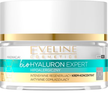 Eveline Cosmetics Bio Hyaluron Expert Intensiv regenererende creme 70+