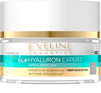 Eveline Cosmetics Bio Hyaluron Expert krema za intenzivnu regeneraciju 70+