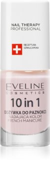 Eveline Cosmetics Nail Therapy 10 in 1 acondicionador para uñas con queratina