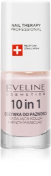 Eveline Cosmetics Nail Therapy 10 in 1 balsam pentru unghii cu keratina