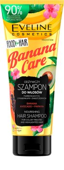Eveline Cosmetics Food for Hair Banana shampoo idratante protezione colore