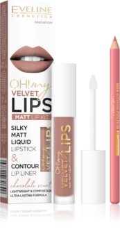 Eveline Cosmetics OH! my LIPS Velvet набор для макияжа губ