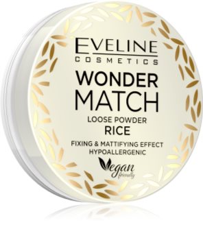 Eveline Cosmetics Wonder Match poudre de fixation transparente effet mat