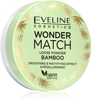 Eveline Cosmetics Wonder Match transparentní sypký pudr s matným efektem