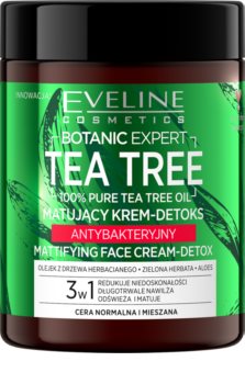 Eveline Cosmetics Botanic Expert mattító krém méregtelenítő hatással