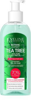 Eveline Cosmetics Botanic Expert gel de limpeza para as mãos com ingrediente antibacteriana