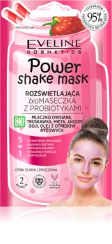 Eveline Cosmetics Power Shake masque hydratant illuminateur aux probiotiques