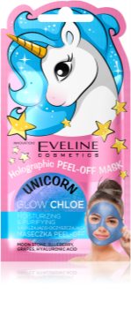 Eveline Cosmetics Holo Mask Glow Chloe masca faciala exfolianta pentru piele tanara
