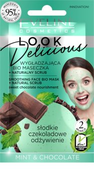 Eveline Cosmetics Look Delicious Mint & Chocolate hidratantna maska za zaglađivanje s čokoladom