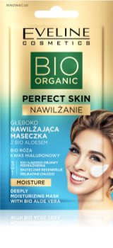 Eveline Cosmetics Perfect Skin Bio Aloe masca calmanta si hidratanta cu aloe vera