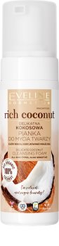 Eveline Cosmetics Rich Coconut sanfter Reinigungsschaum mit Probiotika