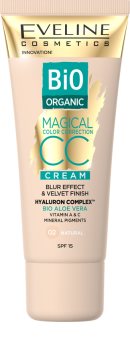 Eveline Cosmetics Magical Colour krem matujący CC dla skóry z niedoskonałościami SPF 15